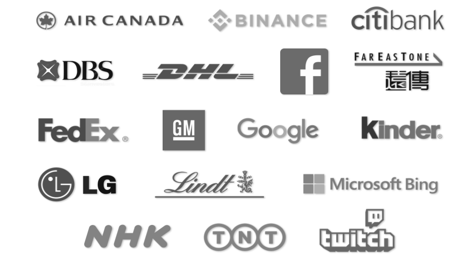 Selected brand logos